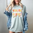 Kindergarten Dream Ghost Team Fall Halloween Spooky Teachers Women's Comfort Colors T-Shirt Bay Kindergarten Dream Ghost Team Fall Halloween Spooky Teachers Women's Comfort Colors T-Shirt Bay