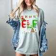 Kindergarten ELF Squad Christmas ELF Student Teacher Men Women Kids Women's Comfort Colors T-Shirt Bay