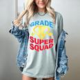 Kindergarten Super Squad Superhero Teacher Team Men Women Girls Kids Women's Comfort Colors T-Shirt Bay Kindergarten Super Squad Superhero Teacher Team Men Women Girls Kids Women's Comfort Colors T-Shirt Bay