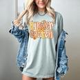 Kindergarten Teacher Fall Pumpkin Autumn Cute Women's Comfort Colors T-Shirt Bay Kindergarten Teacher Fall Pumpkin Autumn Cute Women's Comfort Colors T-Shirt Bay