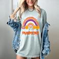 Kindergarten Teacher Pumpkin Patch Cute Women's Comfort Colors T-Shirt Bay Kindergarten Teacher Pumpkin Patch Cute Women's Comfort Colors T-Shirt Bay