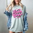 Kindergarten Teacher Women Checkered First Day Of School Women's Comfort Colors T-Shirt Bay Kindergarten Teacher Women Checkered First Day Of School Women's Comfort Colors T-Shirt Bay