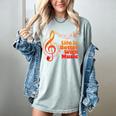Life Is Better With Music Theory Musician Teacher Notes Clef Women's Comfort Colors T-Shirt Bay
