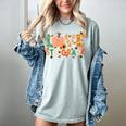 Love 5th Grade Thanksgiving Colorful Fall Leaves Teacher Women's Comfort Colors T-Shirt Bay