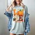 Love Preschool Teacher Turkey Thanksgiving Autumn Fall Women's Comfort Colors T-Shirt Bay