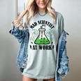 Mad Scientist Science Teacher Halloween Costume Teen Girls Women's Comfort Colors T-Shirt Bay Mad Scientist Science Teacher Halloween Costume Teen Girls Women's Comfort Colors T-Shirt Bay