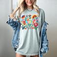 Maestra Flowers Spanish Teacher Cinco De Mayo Women's Comfort Colors T-Shirt Bay Maestra Flowers Spanish Teacher Cinco De Mayo Women's Comfort Colors T-Shirt Bay