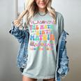 The Math Ain't Mathin Show Your Work Math Teacher Crew Women's Comfort Colors T-Shirt Bay