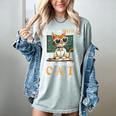 I Did The Math The Answer Is Cats Math Cat Teacher Women's Comfort Colors T-Shirt Bay