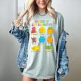 Math Cat Geometry Back To School Mathematics Teacher Women's Comfort Colors T-Shirt Bay