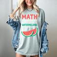 Math Only Place Where People Buy 66 Watermelons Teacher Joke Women's Comfort Colors T-Shirt Bay