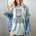 Math Teacher Costume Tshirt Halloween High School Calculator Women's Comfort Colors T-Shirt Bay Math Teacher Costume Tshirt Halloween High School Calculator Women's Comfort Colors T-Shirt Bay