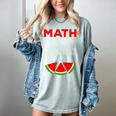 Math Watermelon Calculation Joke Teacher Student Women's Comfort Colors T-Shirt Bay Math Watermelon Calculation Joke Teacher Student Women's Comfort Colors T-Shirt Bay