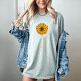 Music Teacher Shirt Sunflower Music Notes Musician Singer Women's Comfort Colors T-Shirt Bay Music Teacher Shirt Sunflower Music Notes Musician Singer Women's Comfort Colors T-Shirt Bay