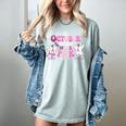 In October We Wear Pink Ballet Ghost Teacher Breast Cancer Women's Comfort Colors T-Shirt Bay In October We Wear Pink Ballet Ghost Teacher Breast Cancer Women's Comfort Colors T-Shirt Bay