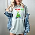 Oh Geometree Christmas Tree Geometry Math Teacher Women's Comfort Colors T-Shirt Bay