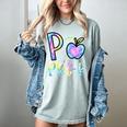 P Is For Pre-K Preschool Teacher Tie Dye Back To School Women's Comfort Colors T-Shirt Bay