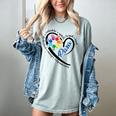 Para Heart Teacher Paraprofessional Paraeducator Men Women Women's Comfort Colors T-Shirt Bay
