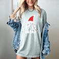 PE Squad Christmas PE Teacher Matching Xmas Women's Comfort Colors T-Shirt Bay