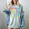 PE Teacher Phys Ed Tie Dye Physical Education Appreciation Women's Comfort Colors T-Shirt Bay