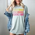 Peace Love Science Lovers Math Chemistry Teacher Women's Comfort Colors T-Shirt Bay Peace Love Science Lovers Math Chemistry Teacher Women's Comfort Colors T-Shirt Bay