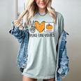 Peace Love Visuals Sped Teacher Pumpkin Skeleton Halloween Women's Comfort Colors T-Shirt Bay Peace Love Visuals Sped Teacher Pumpkin Skeleton Halloween Women's Comfort Colors T-Shirt Bay