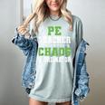 Physical Education PE Teacher School Women's Comfort Colors T-Shirt Bay Physical Education PE Teacher School Women's Comfort Colors T-Shirt Bay