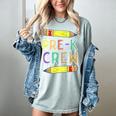 Pre-K Crew PreK Teachers Back To School Women's Comfort Colors T-Shirt Bay Pre-K Crew PreK Teachers Back To School Women's Comfort Colors T-Shirt Bay