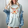 Pre-k Teacher Squad Reindeer Teacher Christmas Women's Comfort Colors T-Shirt Bay Pre-k Teacher Squad Reindeer Teacher Christmas Women's Comfort Colors T-Shirt Bay
