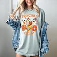Principal Teacher Boo Crew Halloween Spooky Costume Women's Comfort Colors T-Shirt Bay Principal Teacher Boo Crew Halloween Spooky Costume Women's Comfort Colors T-Shirt Bay