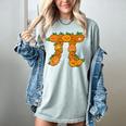 Pumpkin Pi Math Teacher Halloween Costume Geometry Women's Comfort Colors T-Shirt Bay Pumpkin Pi Math Teacher Halloween Costume Geometry Women's Comfort Colors T-Shirt Bay