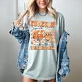 Pumpkin Spice Makes The Teacher Nice Teacher Graduation Women's Comfort Colors T-Shirt Bay
