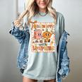 Pumpkin Teacher Preppy Fall In Love With Learning Autumn Women's Comfort Colors T-Shirt Bay