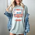 Red & Blue Teacher Crew Shirt 4th Of July Sunglasses Women's Comfort Colors T-Shirt Bay Red & Blue Teacher Crew Shirt 4th Of July Sunglasses Women's Comfort Colors T-Shirt Bay