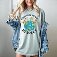 Reduce Reuse Recycle Respect Earth Day Teacher Girl Women Women's Comfort Colors T-Shirt Bay