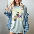 There's Room On My Broom For You Too Teacher Halloween Women's Comfort Colors T-Shirt Bay
