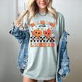 Retro Fall In Love With Learning Autumn Pumpkin Teacher Women's Comfort Colors T-Shirt Bay Retro Fall In Love With Learning Autumn Pumpkin Teacher Women's Comfort Colors T-Shirt Bay
