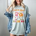 Retro Fall In Love With Learning Pumpkin Autumn Teacher Women's Comfort Colors T-Shirt Bay