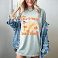 Retro Are You Fall O Ween Directions Ghost Teacher Spooky Women's Comfort Colors T-Shirt Bay