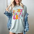 Retro Groovy In My Teaching Era Best Teacher Appreciation Women's Comfort Colors T-Shirt Bay Retro Groovy In My Teaching Era Best Teacher Appreciation Women's Comfort Colors T-Shirt Bay