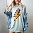 Retro Pencil Pencil Back To School Teacher Student Women's Comfort Colors T-Shirt Bay