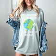 Rotation Of The Earth Makes My Day Science Teacher Earth Day Women's Comfort Colors T-Shirt Bay