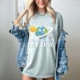 Rotation Of Earth Science Teacher Earth Day Men Women Women's Comfort Colors T-Shirt Bay Rotation Of Earth Science Teacher Earth Day Men Women Women's Comfort Colors T-Shirt Bay