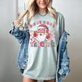 Santa's Favorite Teacher Groovy Christmas Teacher Boys Girls Women's Comfort Colors T-Shirt Bay
