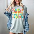School's Out Forever Retirement 2026 Retro Retired Teacher Women's Comfort Colors T-Shirt Bay