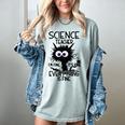 Science Teacher Appreciation Merch -Adults -Youth Grey Classic Fit Modern Science Theme Cartoon Women's Comfort Colors T-Shirt Bay Science Teacher Appreciation Merch -Adults -Youth Grey Classic Fit Modern Science Theme Cartoon Women's Comfort Colors T-Shirt Bay