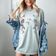 Science Teacher Dancing Skeleton Halloween Chemist Scientist Women's Comfort Colors T-Shirt Bay