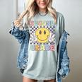 Second Grade Teachers Boys Girls Smile Face 2nd Grade Team Women's Comfort Colors T-Shirt Bay