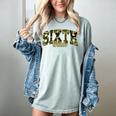 Sixth Grade Teacher Student Camouflage Back To School Women's Comfort Colors T-Shirt Bay Sixth Grade Teacher Student Camouflage Back To School Women's Comfort Colors T-Shirt Bay