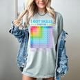 I Got Skills They'Re Multiplying Math Teacher Students Women's Comfort Colors T-Shirt Bay I Got Skills They'Re Multiplying Math Teacher Students Women's Comfort Colors T-Shirt Bay